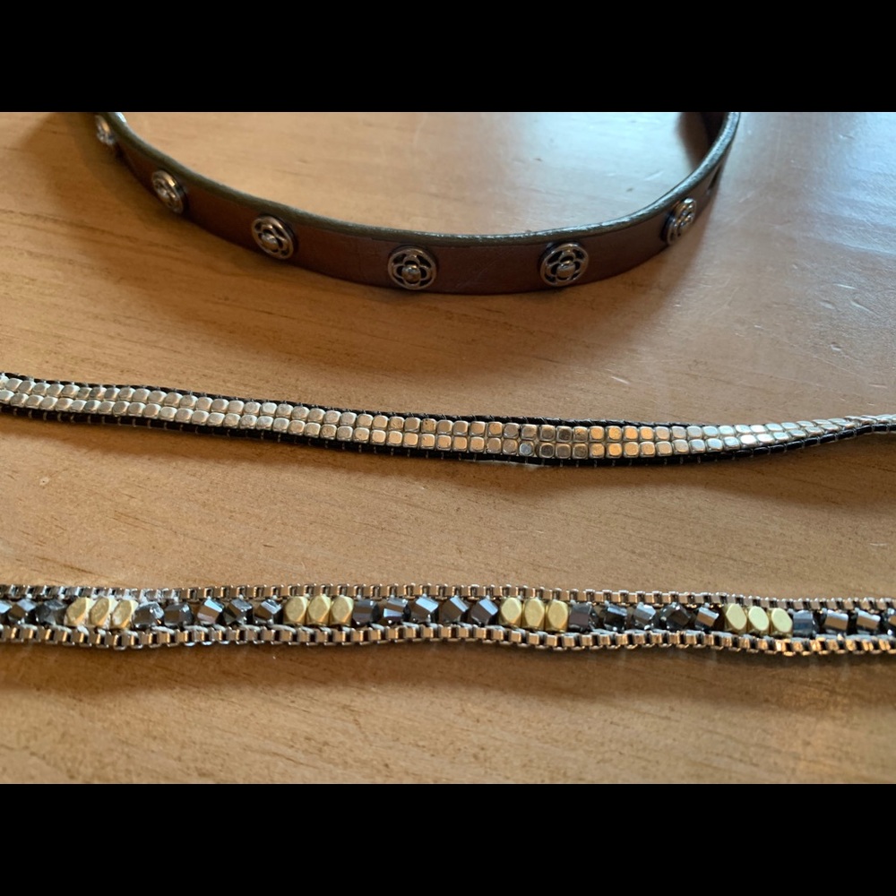 3 Stella & Dot bracelets